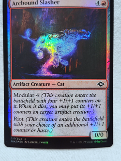 Arcbound Slasher 111/303 Modern Horizons 2 Foil Magic The Gathering TCG - Image 2