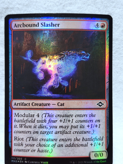 Arcbound Slasher 111/303 Modern Horizons 2 Foil Magic The Gathering TCG - Image 3