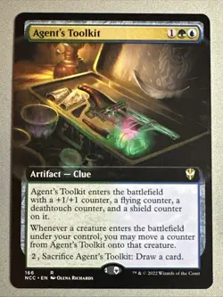 MTG / Agent's Toolkit / NCC / #166 / Regular (Extended Art) / Rare / NM - Image 1