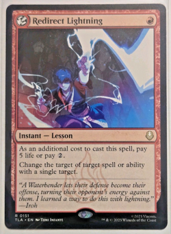 Redirect Lightning Avatar: The Last Airbender Instant TLA Rare Regular - Image 1