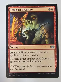 Mtg - Trash for Treasure - Double Masters (2XM) - Uncommon - #148 - NM - Image 1