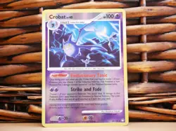Pokemon CROBAT 23/123 REVERSE HOLO | LP Light Play | Mysterious Treasures | 2007 - Image 1