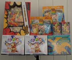 Sealed Pokemon Lot | 3 ETBS | 2 Booster Bundles | 1 Mega Emborr ex Box + MORE - Image 2
