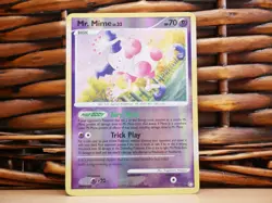 Pokemon MR. MIME 30/123 REVERSE HOLO | MP Played | Mysterious Treasures | 2007 - Image 1