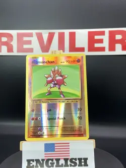 Pokemon XY Evolutions Reverse Holo Hitmonchan Card #62/108 - HP - Image 1