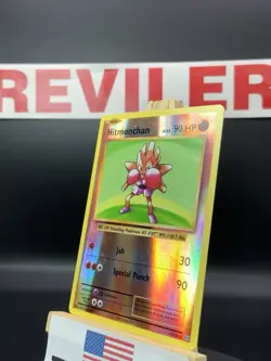 Pokemon XY Evolutions Reverse Holo Hitmonchan Card #62/108 - HP - Image 3