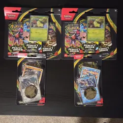 Pokemon Mega Evolution Perfect Order 4 Blister Pack Lot Total 8 Sealed Packs TCG - Image 1
