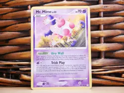 Pokemon MR. MIME 30/123 RARE | LP Light Play | Mysterious Treasures | 2007 - Image 1