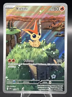 Pokemon TCG - Victini - 208 - Scarlet and Violet - Black Star Promo - Image 1