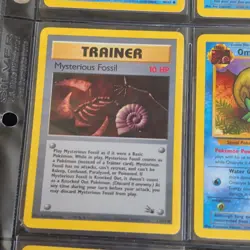 WOTC 1999 Pokemon TCG Fossil 9 Card Lot Horsea Seadra Omanyte Omastar Near Mint - Image 5