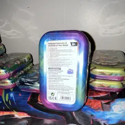 Pokemon Prismatic Evolutions Vaporeon Mini Tin 2025 Sealed - Image 2