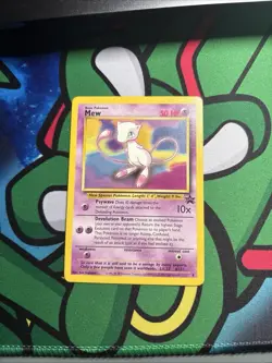 Mew 8 Pokemon League Black Star Promo 2000 English - Image 1