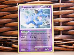 Pokemon NIDOQUEEN 31/123 REVERSE HOLO | MP Played | Mysterious Treasures | 2007 - Image 1