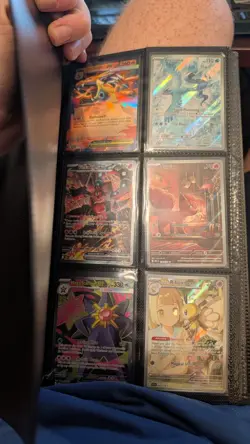 Pokemon Binder Collection Lot. Mega, Modern,Ascended Heroes Full Art Sir Ect. - Image 1
