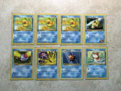 Pokemon Base Set Vintage Lot 38 Cards Pikachu Charmander Eevee Psyduck 1 Edition - Image 4