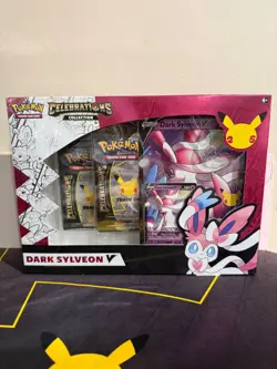Pokemon TCG Celebrations Dark Sylveon V Collection Box Factory Sealed - Image 1