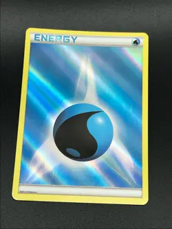 Water Energy REVERSE HOLO RARE 2013 Pokemon Black and White NM - Image 1