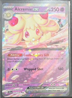 Alcremie ex 075/159 Journey Together Pokemon TCG Stamped Holo Double Rare 250 HP - Image 1