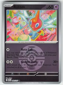 Rotom (Dusk Ball) 092/217 Holo Common Ascended Heroes Pokemon Near Mint - Image 1