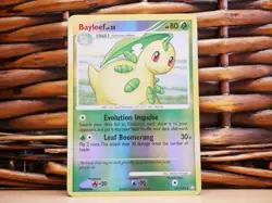 Pokemon BAYLEEF 41/123 REV HOLO | LP Light Play | Mysterious Treasures | 2007 - Image 1