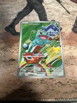 Pokemon TCG Pokemon Bulbasaur Bulbasaur Holo NM 037 PROMO - Image 1