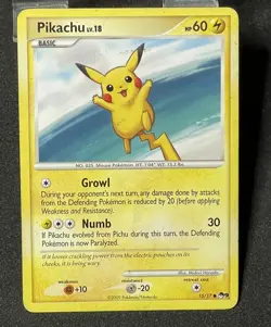 2009 Pokemon POP Series 9 Pikachu #15/17 - Image 1