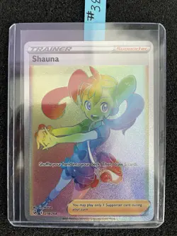 Shauna 278/264 Fusion Strike Full Art Secret Rainbow Rare Pokemon NM - Image 4