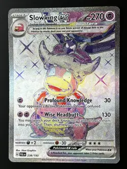Slowking ex 238/193 NM Pokemon SV02: Paldea Evolved Ultra Rare Holofoil - Image 1