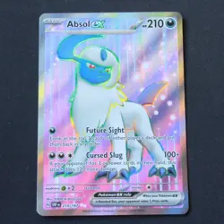 Pokemon SV03: Obsidian Flames Ultra Rare Holofoil Absol ex 214/197 NM - Image 1