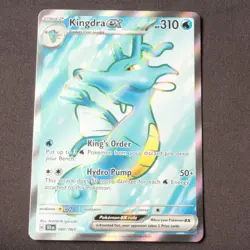 Pokemon SV: Shrouded Fable Ultra Rare Holofoil Kingdra ex 080/064 NM - Image 1
