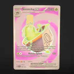Sinistcha ex SV06: Twilight Masquerade Pokemon Ultra Rare Holofoil 189/167 NM - Image 1