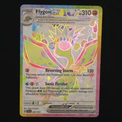 Flygon ex SV08: Surging Sparks Pokemon Ultra Rare Holofoil 222/191 NM - Image 1