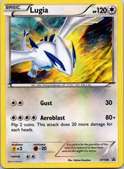 Lugia XY156 Holo Promo XY Promo Pokemon Holo NM - Image 1