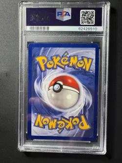 Pokemon Pikachu Base Set Shadowless Red Cheeks 58/102 PSA 7 NM - Image 2