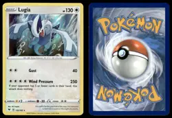 LUGIA 132/185 HOLO RARE VIVID VOLTAGE POKEMON HOLO NM - Image 1