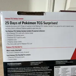 Costco Pokemon SV Holiday Calendar and Great Ball Bundle New Sealed - Image 3