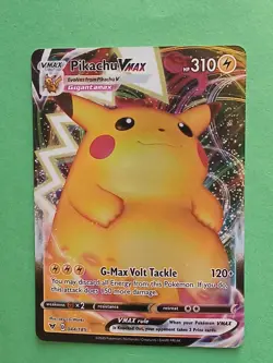 Pokemon Sword & Shield Vivid Voltage Pikachu vmax 044/185 Ultra Rare - Image 1