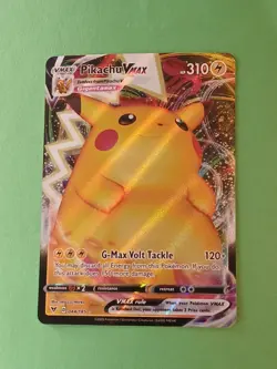 Pokemon Sword & Shield Vivid Voltage Pikachu vmax 044/185 Ultra Rare - Image 3