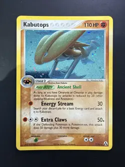 Pokemon Kabutops EX Legend Maker Holo Rare #7 - Near Mint - Image 1
