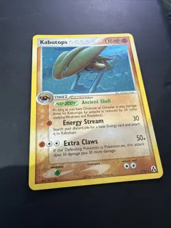 Pokemon Kabutops EX Legend Maker Holo Rare #7 - Near Mint - Image 2
