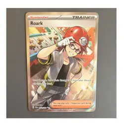 Pokemon Roark 242/182 SV04: Paradox Rift Ultra Rare Holo Trainer English - Image 1
