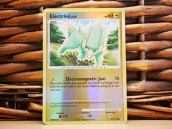 Pokemon ELECTRIKE 81/123 REVERSE HOLO | MP Played | Mysterious Treasures | 2007 - Image 1