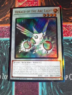 Yu-Gi-Oh! Herald of the Arc Light RA01-EN031 Ultimate Rare 1st Edition Near Mint - Image 1