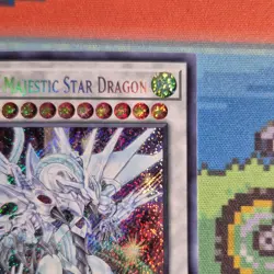 Yu-Gi-Oh! TCG Konami Shooting Majestic Star Dragon Dawn of Majesty 1st Ed Secre… - Image 4