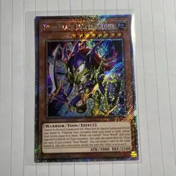 Yu-Gi-Oh! RA03-QUARTER Century Bonanza Toon Black Luster Soldier - Image 1
