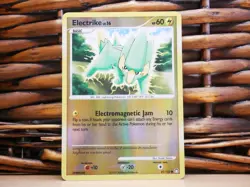 Pokemon ELECTRIKE 81/123 REVERSE HOLO | MP Played | Mysterious Treasures | 2007 - Image 1