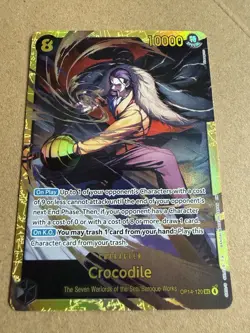 Crocodile OP14-120 SEC The Seven Warlords English - Image 1
