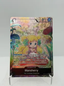 One Piece Mansherry OP05-088 R AA Awakening Of The New Era Alt Art NM - Image 2