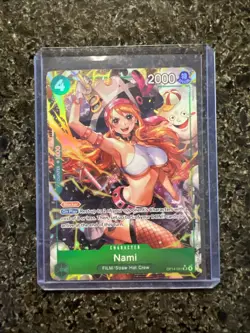 One Piece Nami OP14-031 Alt Art SR The Azure Sea’s Seven English - Image 1
