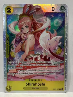 Shirahoshi EB01-057 - One Piece TCG - SR NM Super Rare Near-Mint English Foil - Image 1